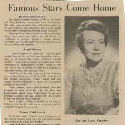 Newspaper Clipping