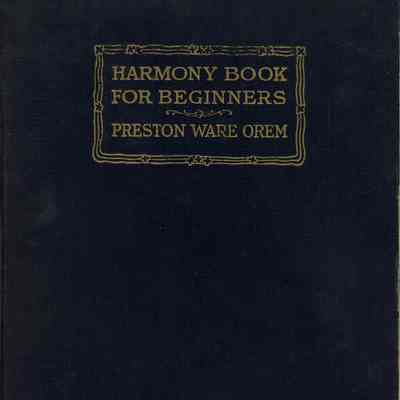 Harmony Book for Beginners