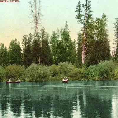 Willamette River Postcard