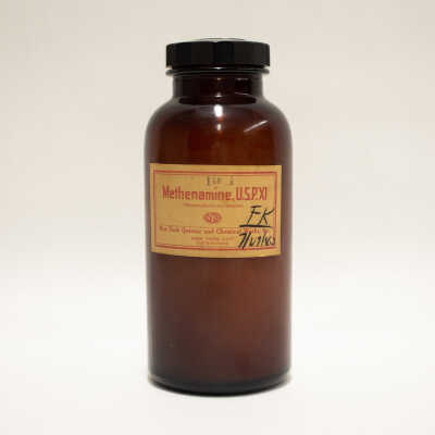 Bottle of Methenamine