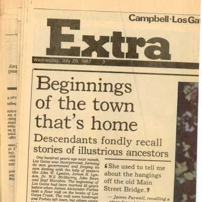 The Mercury News Extra, July 29, 1987