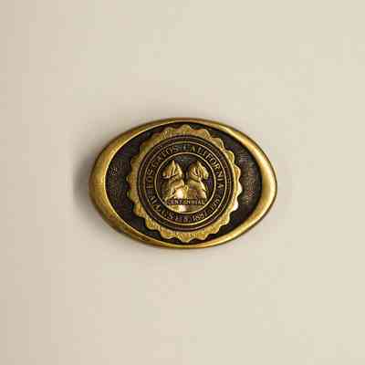 Los Gatos Centennial Commemorative Belt Buckle