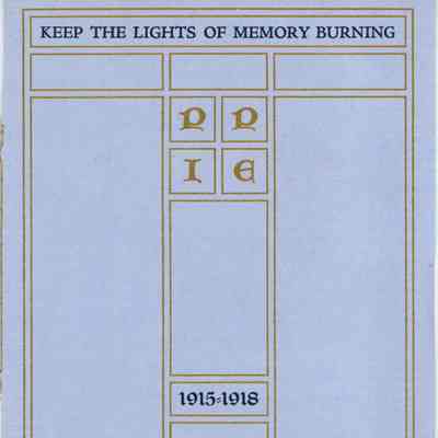 Keep the Lights of Memory Burning