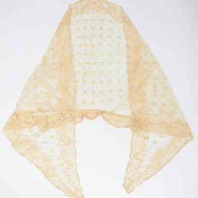 Ecru Lace Mantilla