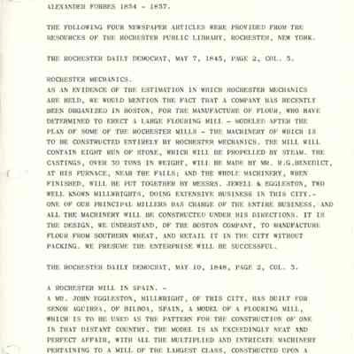 Newspaper Article Transcripts