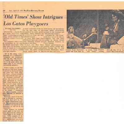 San Jose Mercury-News, April 27, 1975 Clipping