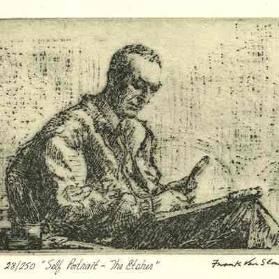 Self Portrait - The Etcher