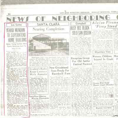 San Jose Mercury Herald, February 16, 1936