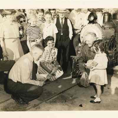 Wildcat Railroad Golden Spike Ceremony