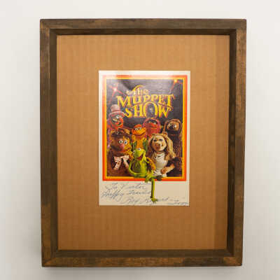 Signed "The Muppet Show" Postcard