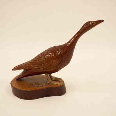Canada Goose Wood Carving