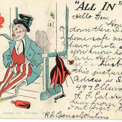 Illustrated Postcard