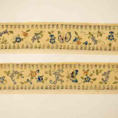 Crewel Embroidery Strips