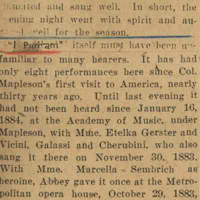 Newspaper Clipping