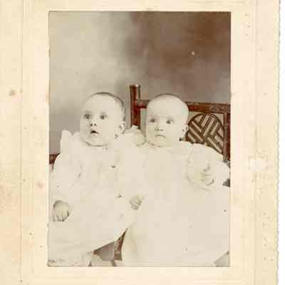 Portrait of Two Babies