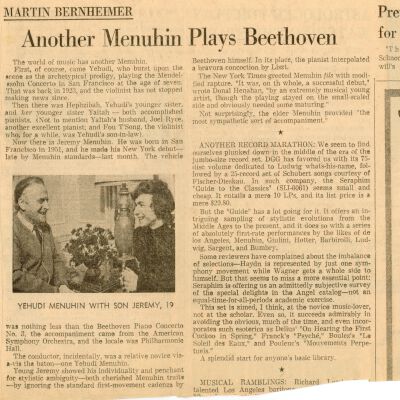 Los Angeles Times, January 8, 1971