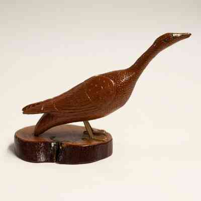 Canada Goose Wood Carving