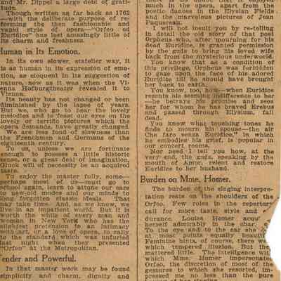 Newspaper Clipping