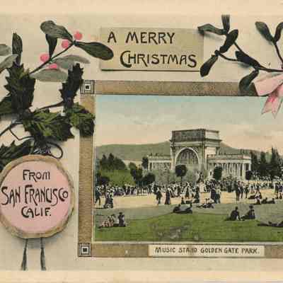 Merry Christmas Postcard