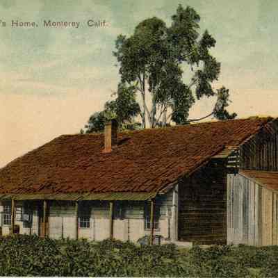 General Castro's Home Postcard