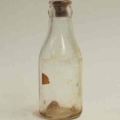 Clear Glass Bottle With Cork