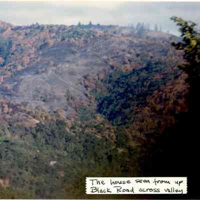Cathedral Oaks Fire Photograph Collection