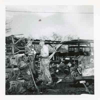 Men in Work Yard
