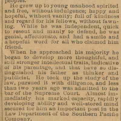 Newspaper Clipping