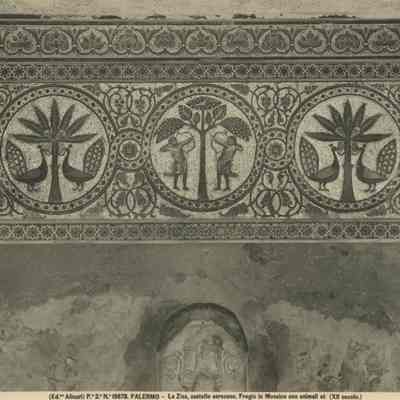 Photograph of Mosaic at La Zisa Palace