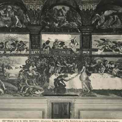 Photograph of Painting, "The Marriage Banquet of Cupid and Psyche"