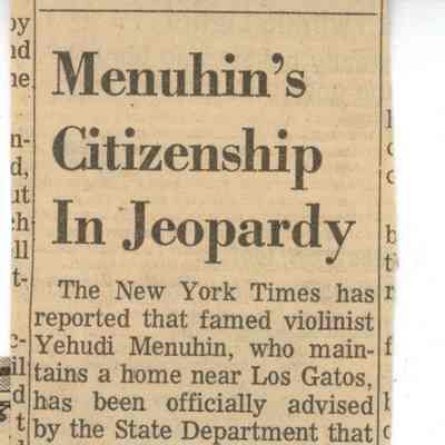 Newspaper Clipping