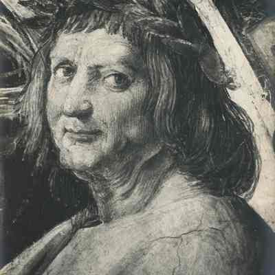 Detail Photograph of Painting, "The Parnassus"
