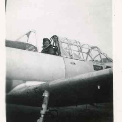 Man in Airplane