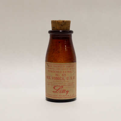 Bottle of Nux Vomica