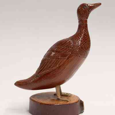Mallard Wood Carving