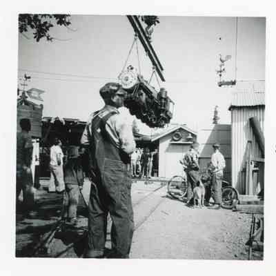 Steam Engine in Crane