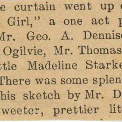 Newspaper Clipping