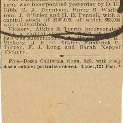 Newspaper Clipping