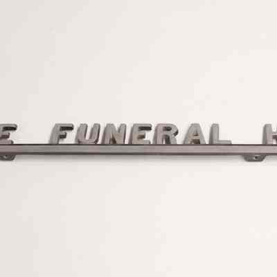 Place Funeral Home Sign