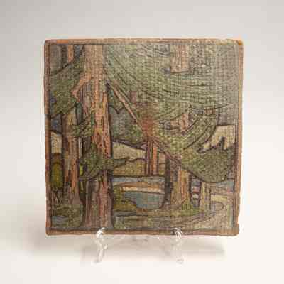 Decorative Redwoods Tile