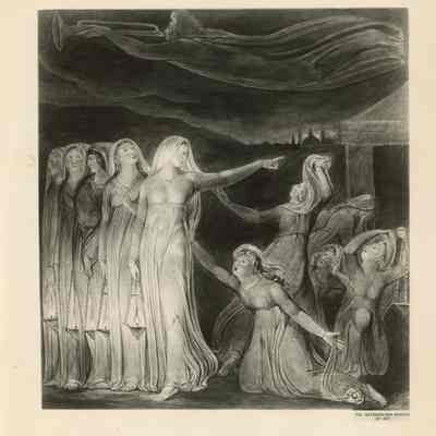 Photograph of Painting, "The Parable of the Wise and Foolish Virgins"