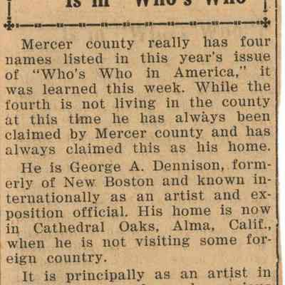 Aledo Times Record Clipping