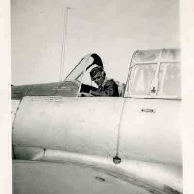 Man in Airplane
