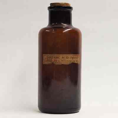 Langley & Michaels Co. Tartaric Acid Bottle