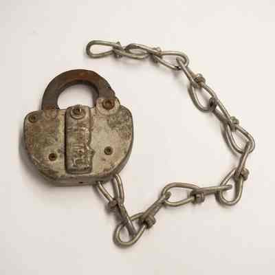 Southern Pacific Train Switch Padlock