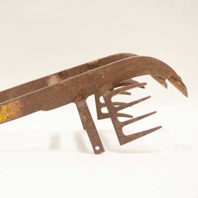 Plow with Rake Attachment