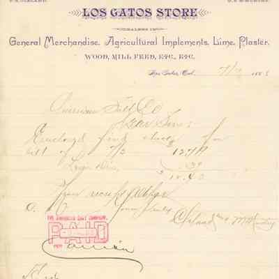 Los Gatos Store Payment Letter