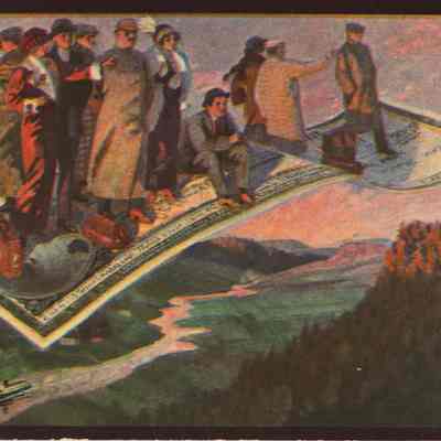 A.B.A. Cheques Postcard