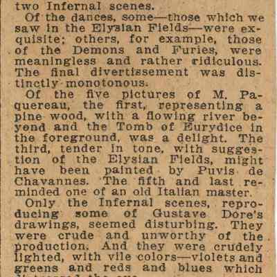 Newspaper Clipping