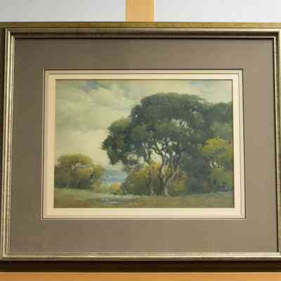 Untitled (Landscape with Trees)